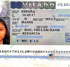 Visa du học Tây Ban Nha - Đậu Thị Lâm Oanh